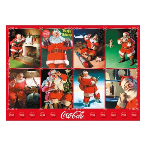 Schmidt Spiele Coca Cola - Santa Claus, 1000 db (59956) Kirakó