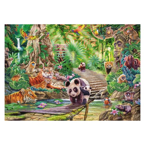 Schmidt Spiele Asian Wildlife, 1000 db (59962) Kirakó