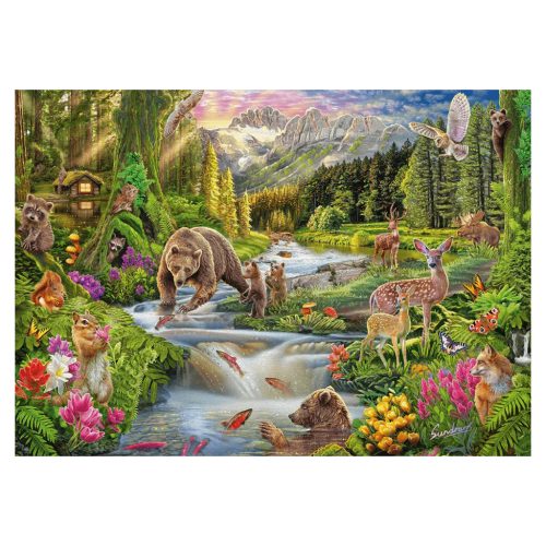 Schmidt Spiele Forest Animals, 1000 db (59964) Kirakó