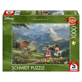   Schmidt Spiele Disney, Mickey & Minnie az Alpokban 1000 db (59938) Kirakó