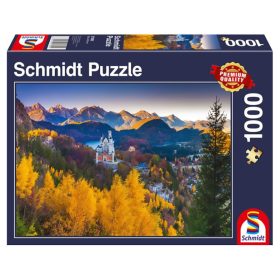   Schmidt Spiele Autumnal Neuschwanstein, 1000 db (57390) Kirakó