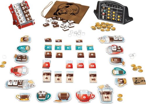 Schmidt Spiele Café del Gatto (49430) (Magyar játékszabállyal)