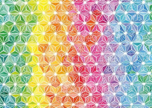 Schmidt Spiele Colourful triangles, 1000 db (57579) Kirakó