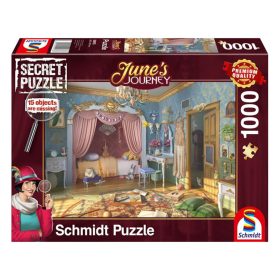   Schmidt Spiele June's bedroom, Secret Puzzle, 1000 db (59976) Kirakó