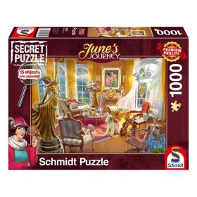   Schmidt Spiele Parlor of the Orchid Estate, Secret Puzzle, 1000 db (59975) Kirakó