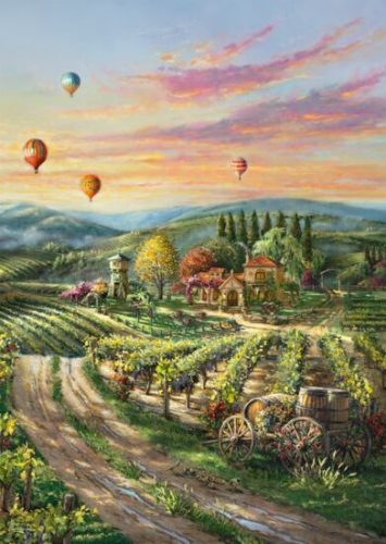 Schmidt Spiele Peaceful Valley Vineyard, 1000 db (57366) Kirakó