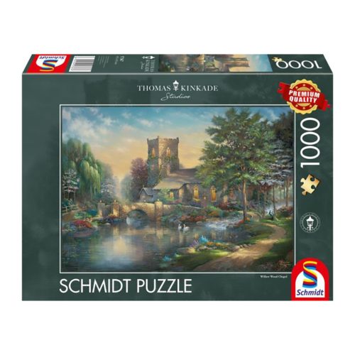  Schmidt Spiele Willow Wood Chapel, 1000 db (57367) Kirakó