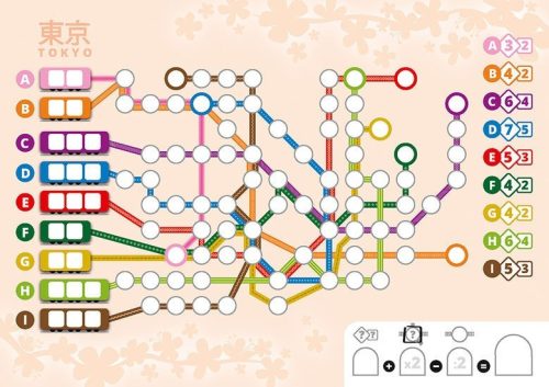 Schmidt Spiele Voll verplant, score pads Japan (49417)