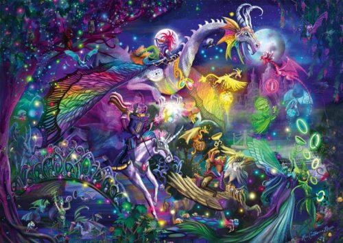 Schmidt Spiele Summer Night Circus, 1000 db (57586) Kirakó