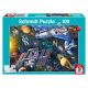  Schmidt Spiele Space fun, 100 db (56455) Gyerek Kirakó
