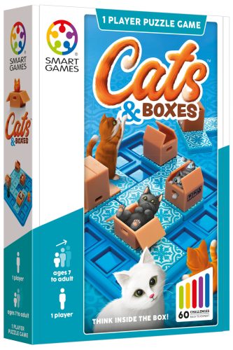Smart Games Cats & Boxes (Magyar játékszabállyal)