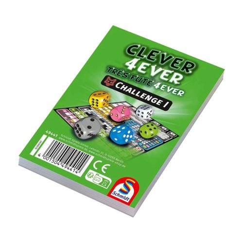  Schmidt Spiele Clever 4ever, Challenge Block, 12 db (49441) Társasjáték 