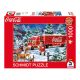 Schmidt Spiele Coca Cola Christmas Truck 1000 db (57598) Kirakó 