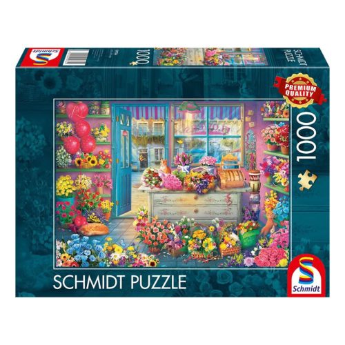  Schmidt Spiele Colourful flower shop 1000 db (59764) Kirakó 