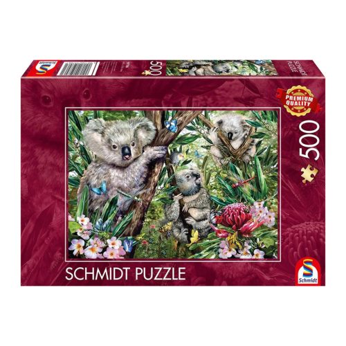  Schmidt Spiele Cute Koala Family 500 db (59706) Kirakó 