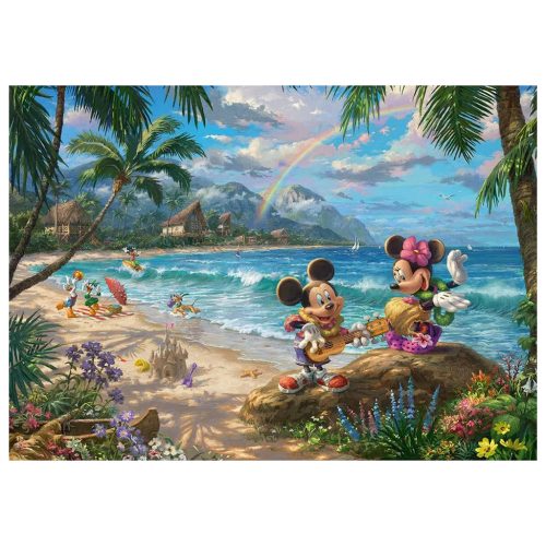 Schmidt Spiele Disney, Minnie & Mickey in Hawaii, 1000 db (57528) Kirakó 