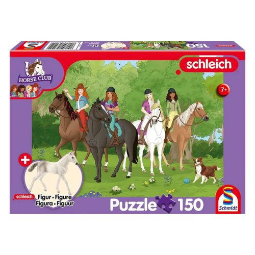  Schmidt Spiele Horse Club, Trip to the Countryside, 150 db (Holsteiner foal) (56464) Gyerek kirakó 