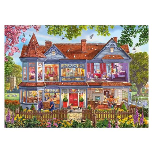 Schmidt Spiele House in springtime 1000 db (59709) Kirakó 