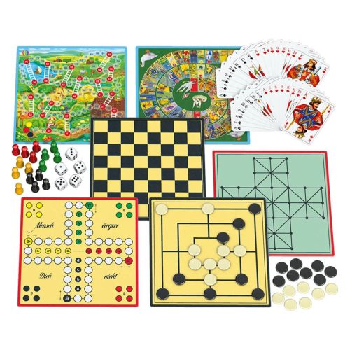 Schmidt Spiele Kompakt-Spielesammlung (49188) Társasjáték 