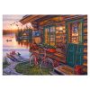  Schmidt Spiele Lakeside cabin with bike 1000 db (58531) Kirakó 