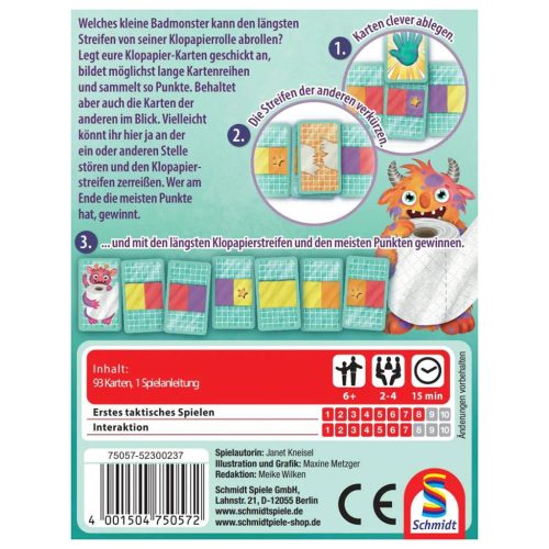 Schmidt Spiele Monsterrolle (75057) Kártyajáték