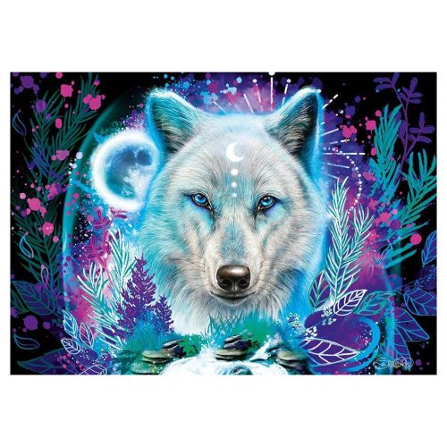 Schmidt Spiele Neon Arctic Wolf 1000 db (58515) Kirakó 