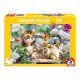 Schmidt Spiele Playful Kittens, 150 db (56468) Gyerek kirakó 