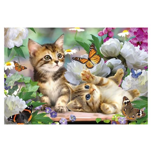 Schmidt Spiele Playful Kittens, 150 db (56468) Gyerek kirakó 