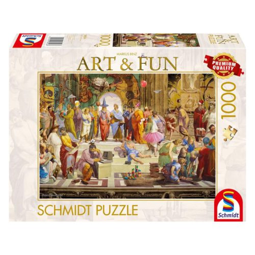  Schmidt Spiele School of Athens 2024 1000 db (58526) Kirakó 