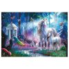  Schmidt Spiele Unicorn with foal, 200 db (56486) Gyerek kirakó 