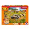  Schmidt Spiele Wild Life, In the Savannah, 60db (lion cub) (56466) Gyerek kirakó 