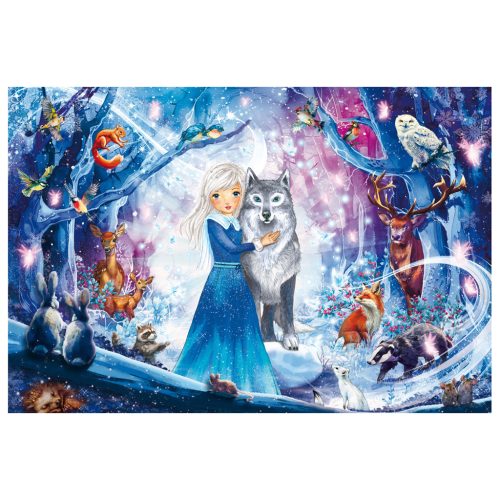 Schmidt Spiele A princess in the snowy forest (56386) 100 db  Gyerek kirakó 