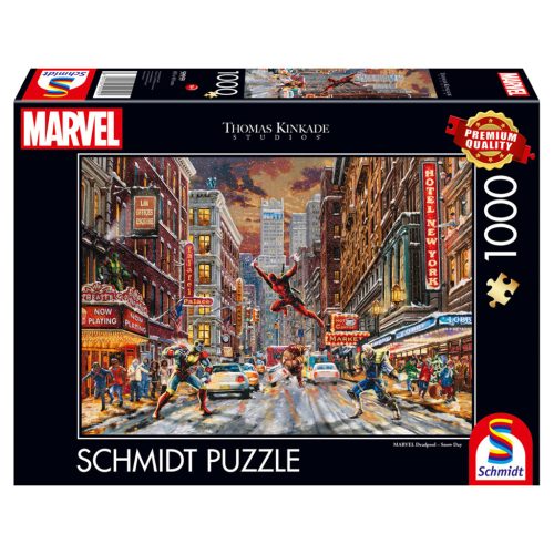  Schmidt Spiele Deadpool, Snow Day (59959) 1000 db  Kirakó 