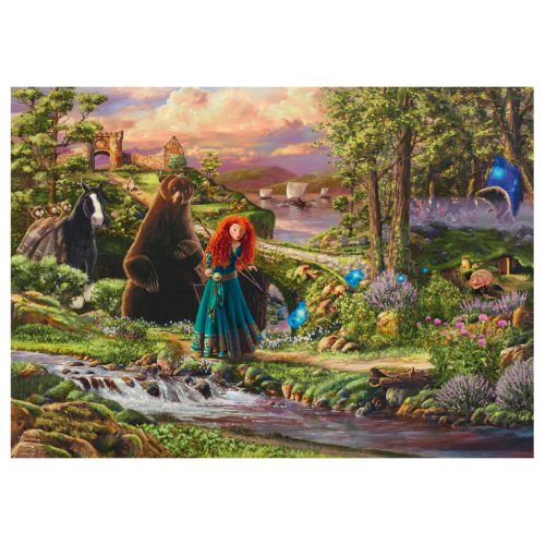 Schmidt Spiele Disney, Brave Merida (58039) 1000 db Thomas Kinkade Kirakó 