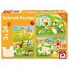  Schmidt Spiele My farmyard friends (56518) 3x24 db Gyerek kirakó 