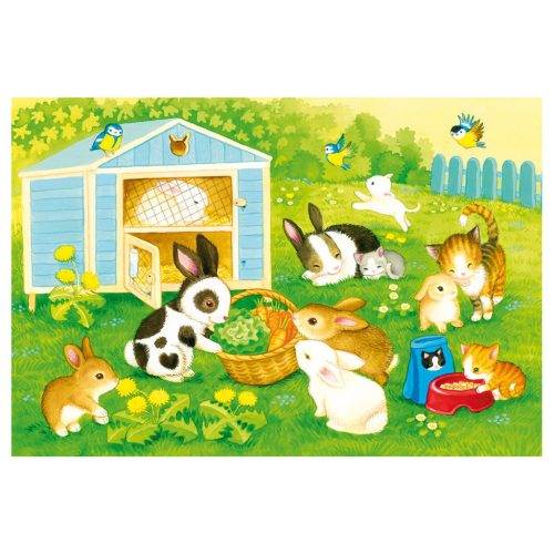 Schmidt Spiele My farmyard friends (56518) 3x24 db Gyerek kirakó 