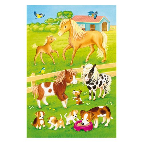 Schmidt Spiele My farmyard friends (56518) 3x24 db Gyerek kirakó 
