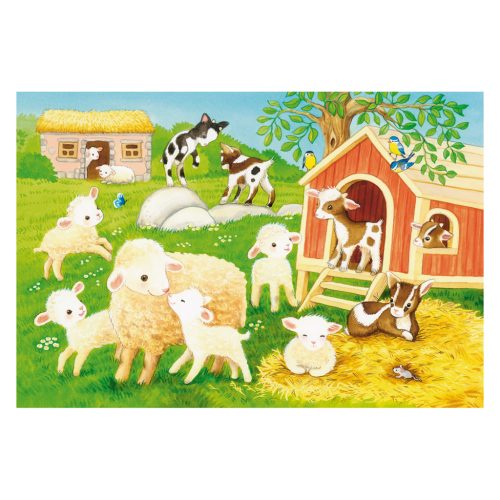Schmidt Spiele My farmyard friends (56518) 3x24 db Gyerek kirakó 