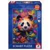 Panda in a rainbow-coloured forest (59781) 1000 db  Kirakó