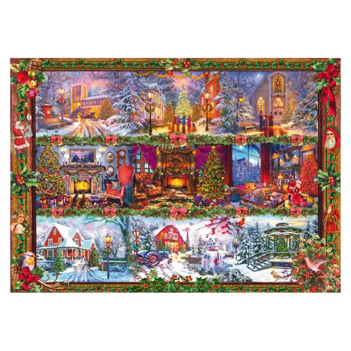 Schmidt Spiele Season's greetings (59784) 1000 db  Kirakó 