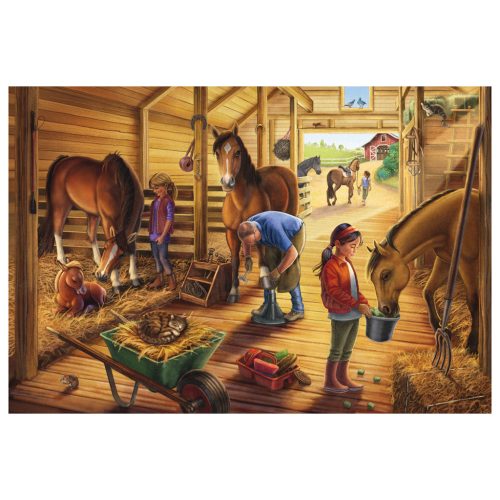 Schmidt Spiele My favourite horses (56519) 3x48 db  Gyerek kirakó 