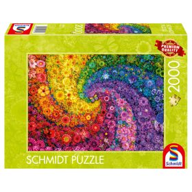   Schmidt Spiele Swirling colours in bloom (59744) 2000 db Kirakó 