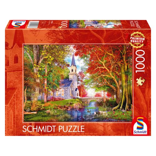 Schmidt Spiele The autumnal chapel (59788) 1000 db  Kirakó 