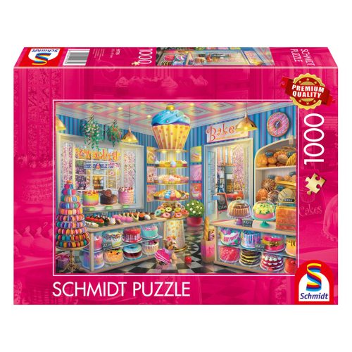 Schmidt Spiele The brightly coloured bakery (59785) 1000 db  Kirakó 