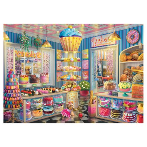 Schmidt Spiele The brightly coloured bakery (59785) 1000 db  Kirakó 