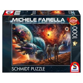   Schmidt Spiele Cosmic colours: a journey into space (58536) 1000 db Kirakó 