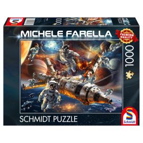   Schmidt Spiele Galactic magic, weightless in space (58538) 1000 db  Kirakó 