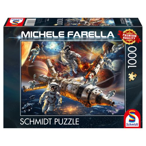  Schmidt Spiele Galactic magic, weightless in space (58538) 1000 db  Kirakó 