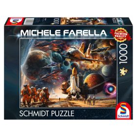   Schmidt Spiele The allure of space, journeys to distant galaxies (58539) 1000 db  Kirakó 