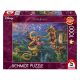 Schmidt Spiele Disney, Rapunzel Tangled up in Love  (58034) Kirakó 1000 db Thomas Kinkade 